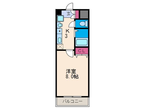 エクセルハイツの物件間取画像